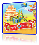 Classic Scratch Card Games - Happy Birthday