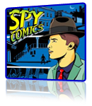 Classic Scratch Card Games - Spy Comics